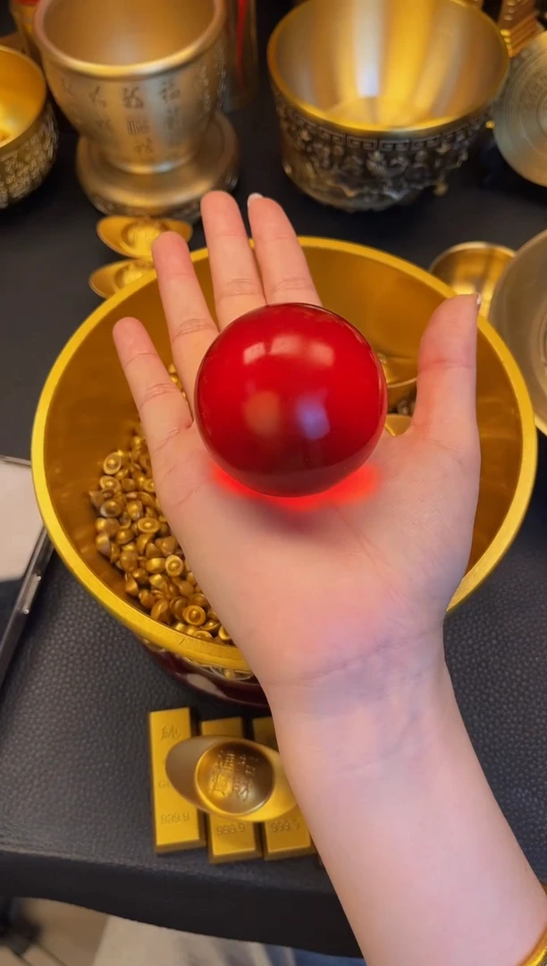 【闪购商品】树脂大号红运珠