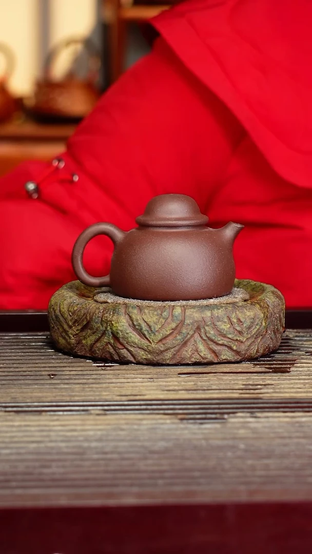宜兴原矿紫砂壶茶壶120C