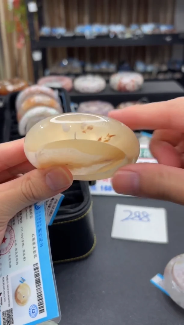 未镶嵌手镯石英质玉333(59圈赠送镯心)