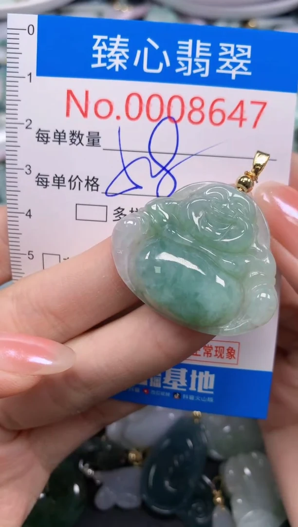 吊坠(不含链)未镶嵌翡翠8647