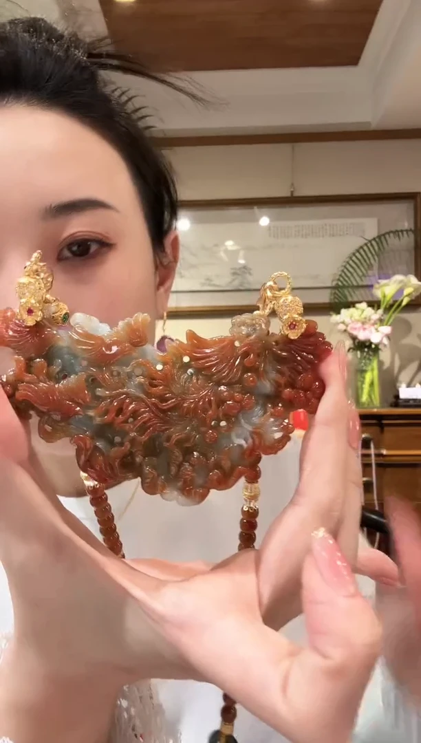 【闪购商品】翡翠颈饰未镶嵌国风