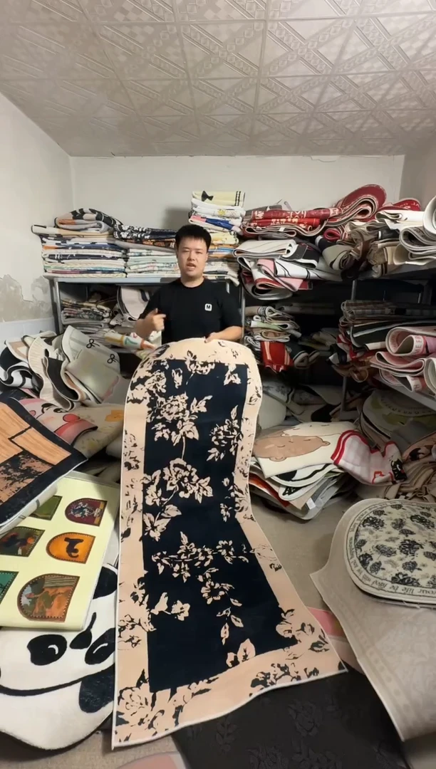 毛绒青**月a018地毯