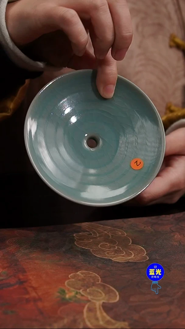 摆件瓷瑕（温度高）清凉寺原矿釉垫片