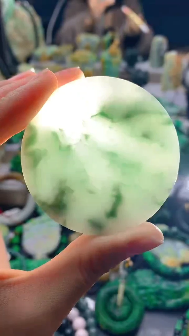 颈饰未镶嵌翡翠天然缅甸a货翡翠