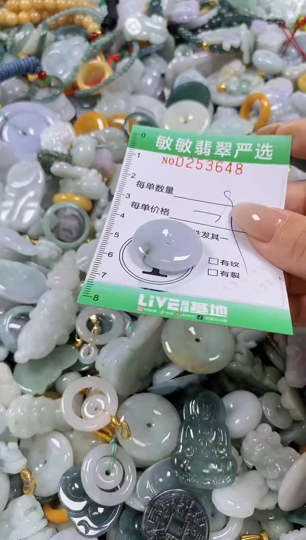 翡翠未镶嵌颈饰闪购0253648