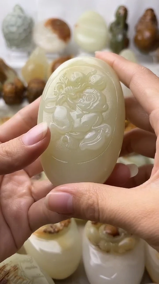 石材古青石棉纹正常不退换猴