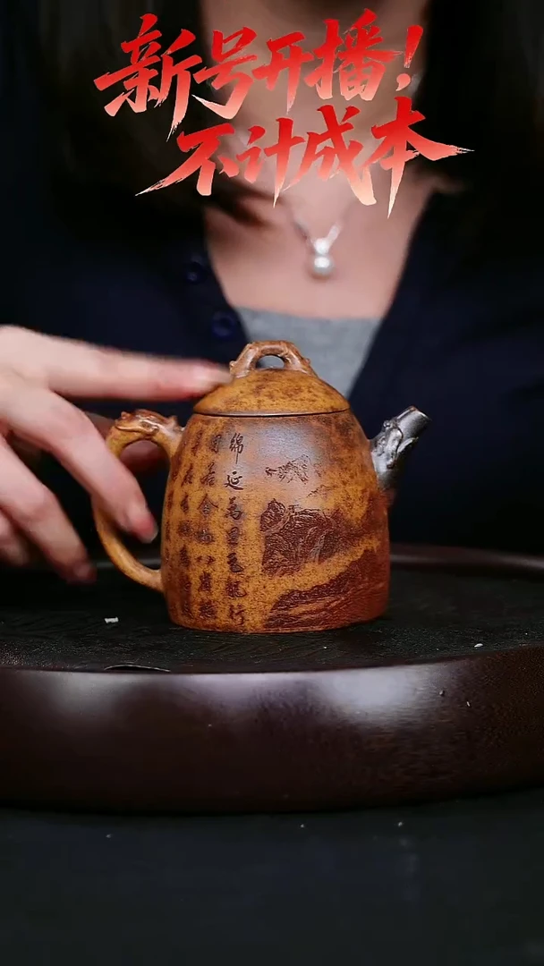 茶壶紫砂宜兴紫砂壶秦权