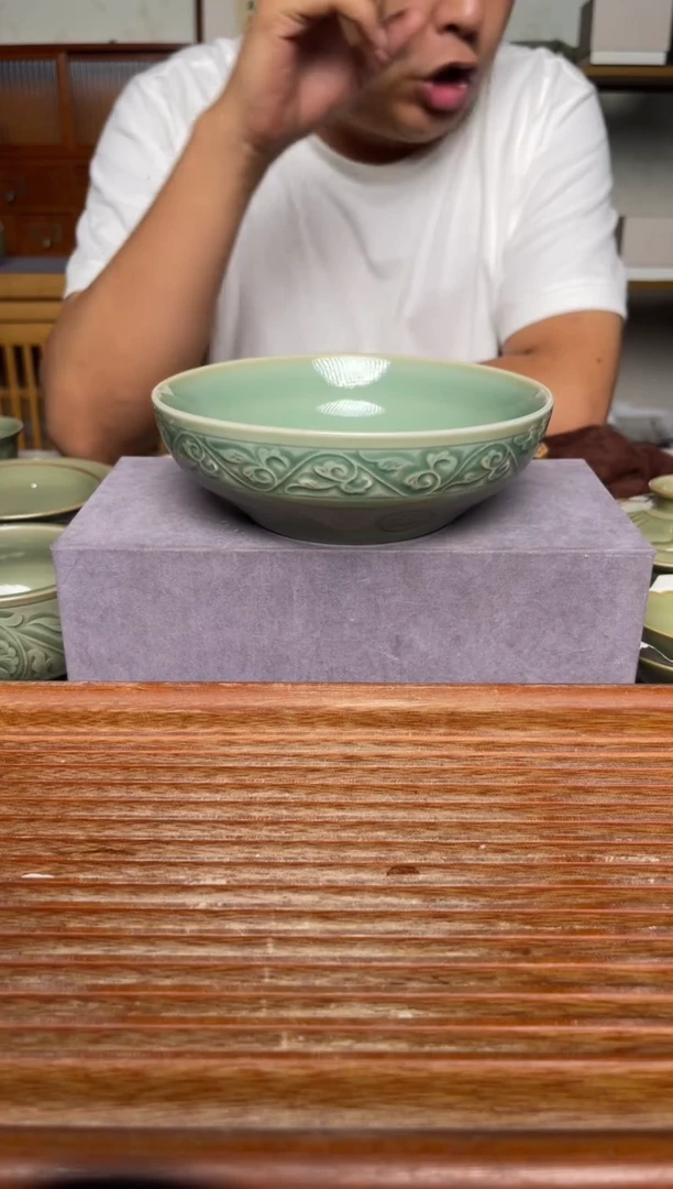 其他6英寸福字蒸碗1个  微瑕