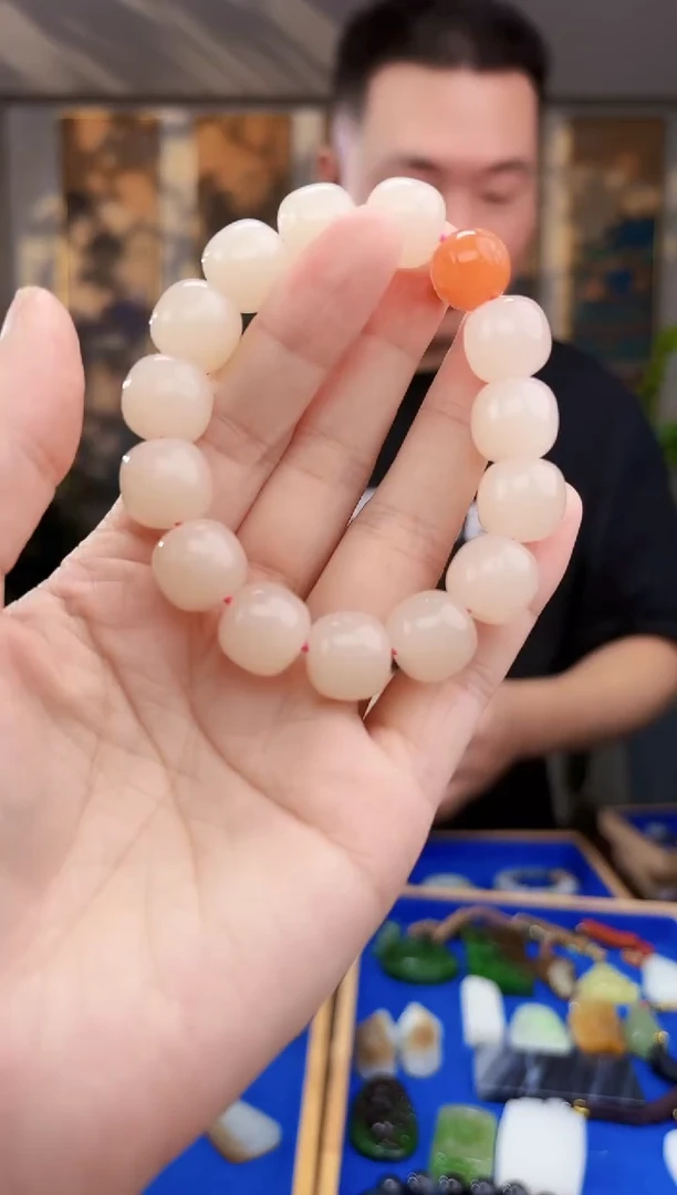 和田玉未镶嵌挂件拍一发一