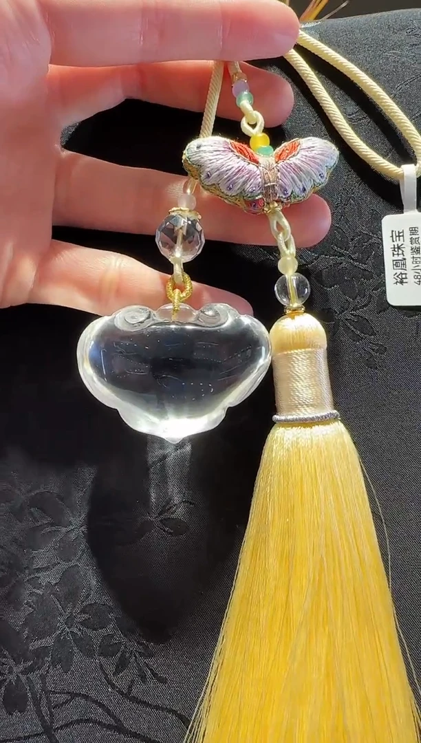 未镶嵌手绳水晶爱心款