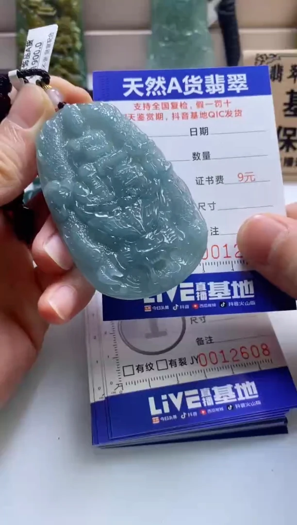 颈饰未镶嵌翡翠