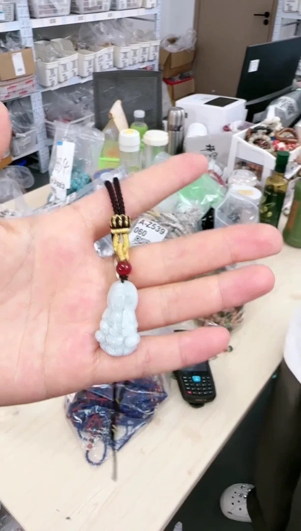 翡翠未镶嵌颈饰X-D376155