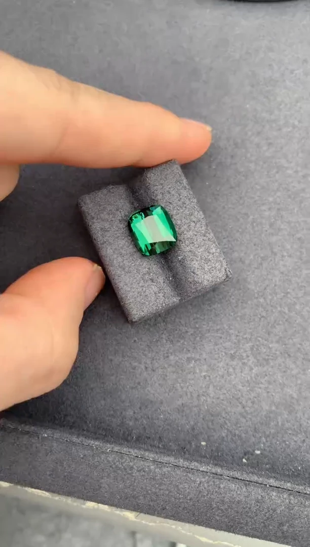 未镶嵌珠宝半成品碧玺4.7ct拉贡碧玺  DF 定制