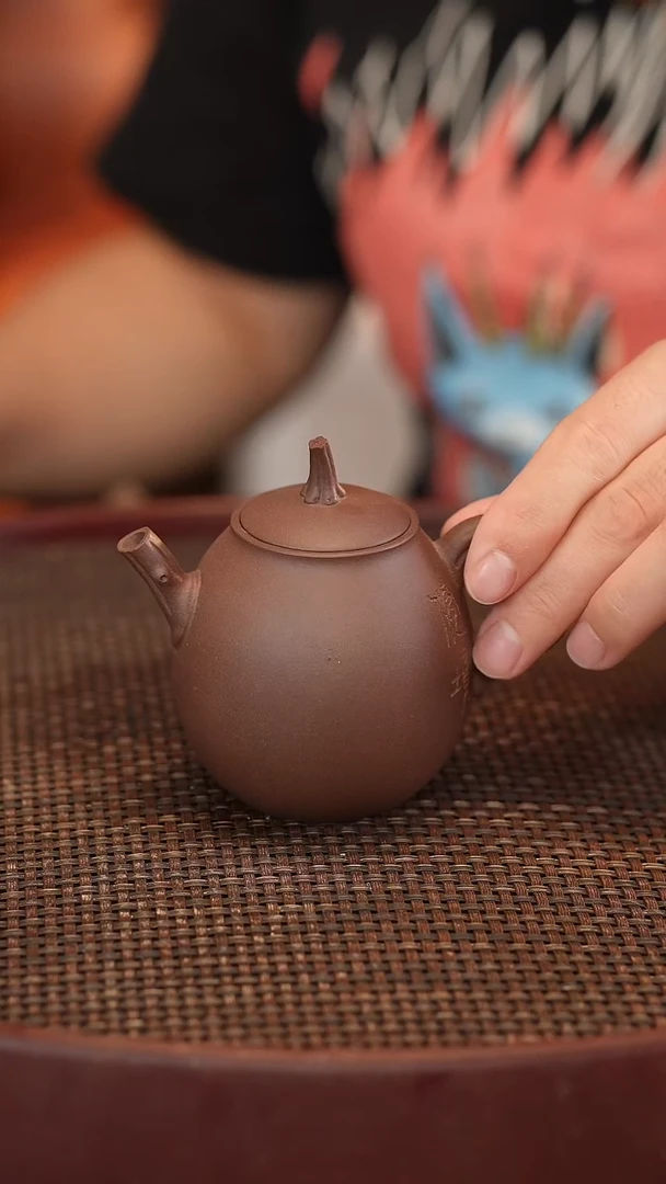 茶壶紫砂原矿手工制作