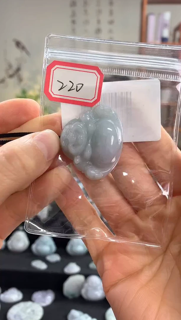 【闪购商品】翡翠颈饰未镶嵌佛公220