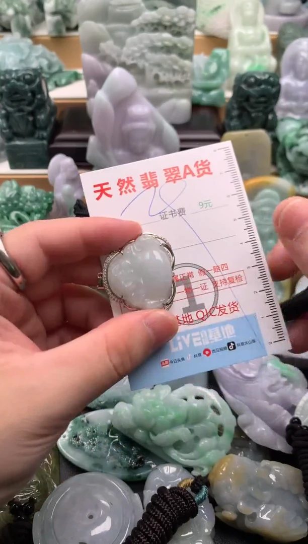 吊坠(不含链)未镶嵌翡翠1