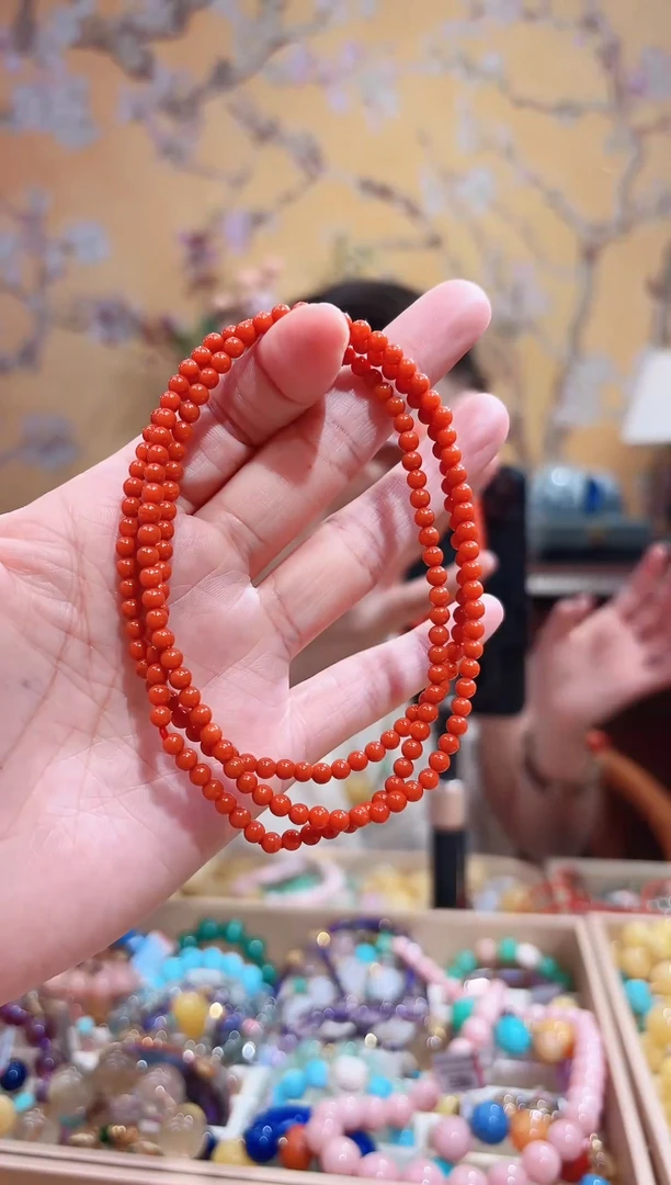 未镶嵌手串南红玛瑙设计款手串