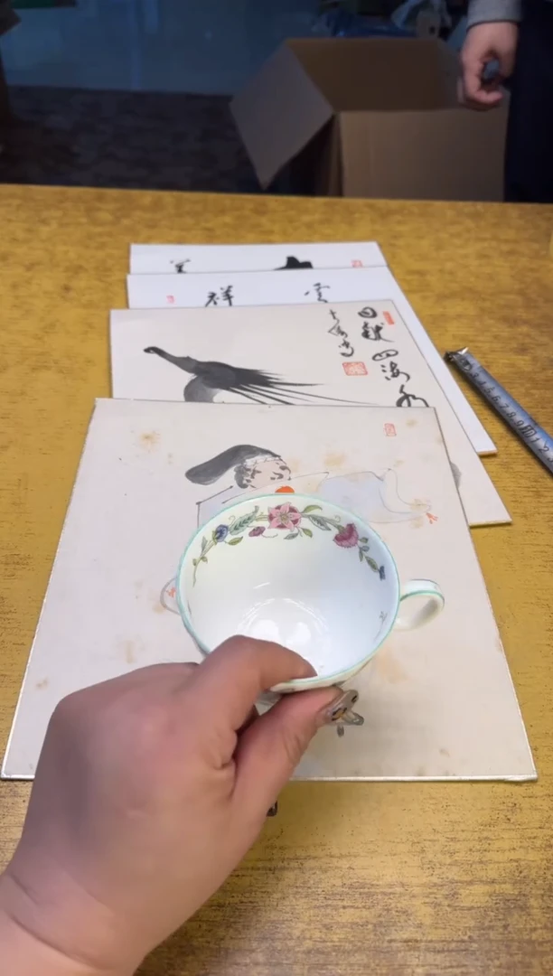 瓷器瓷器瑕疵破破28四件