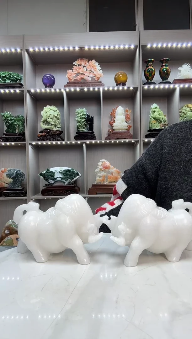 石材醉*柔天然石材高端家居装饰摆件