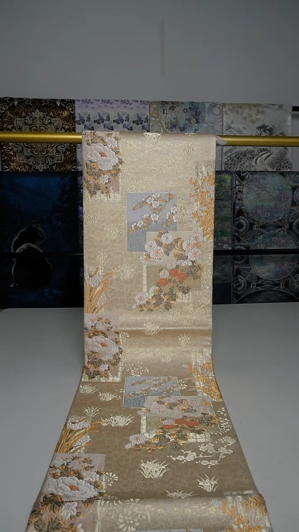 织绣织锦1六通花卉