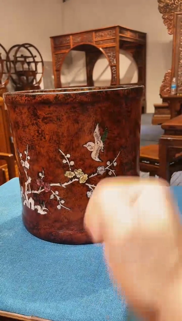 木工艺品 福利 捡漏 笔筒