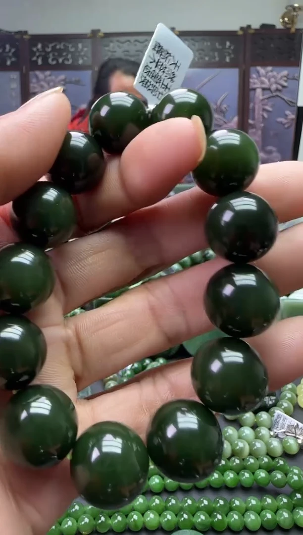 未镶嵌和田玉珠宝奇石手串