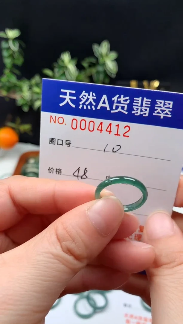 未镶嵌戒指翡翠10#