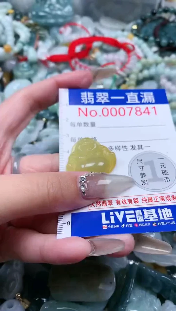 【闪购商品】翡翠吊坠(不含链)未镶嵌7841