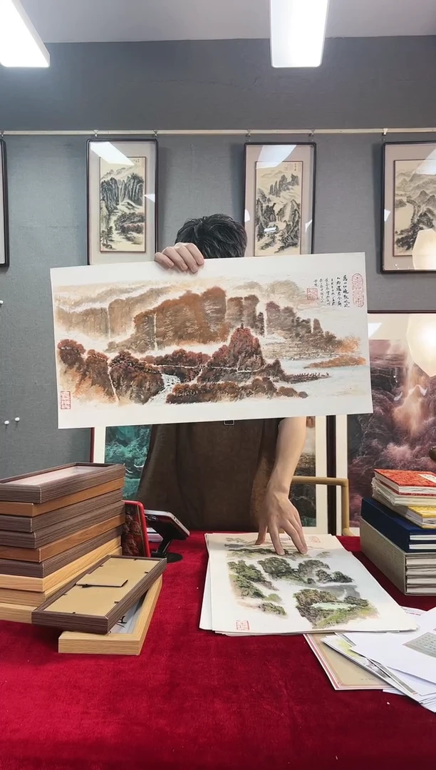 国画102号黄泰来老师绘画卡纸