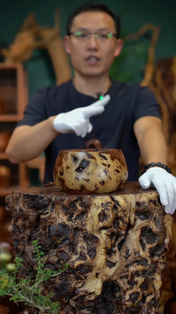 枣木雷击枣木聚宝盆