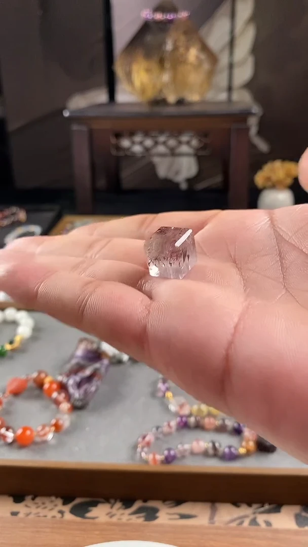 未镶嵌手链水晶超七方糖单珠