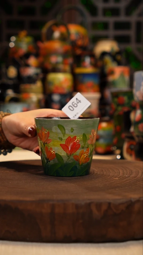 油画   手绘釉下彩064