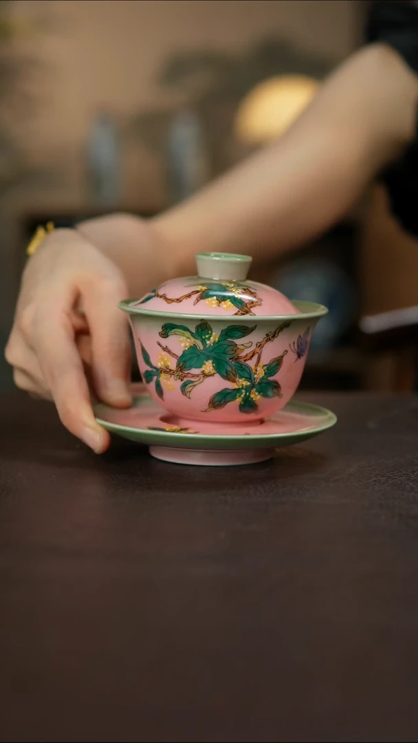 杯景德镇陶瓷杯碗柴烧多人微瑕