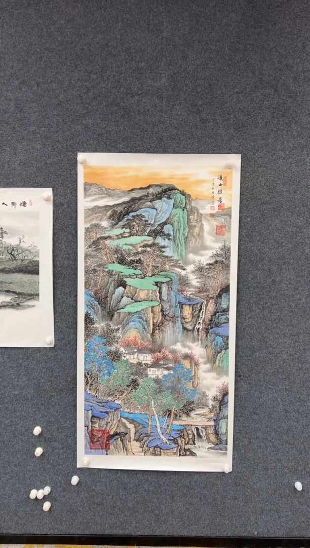 【闪购商品】国画1.30-王夫怀-四尺山水-036