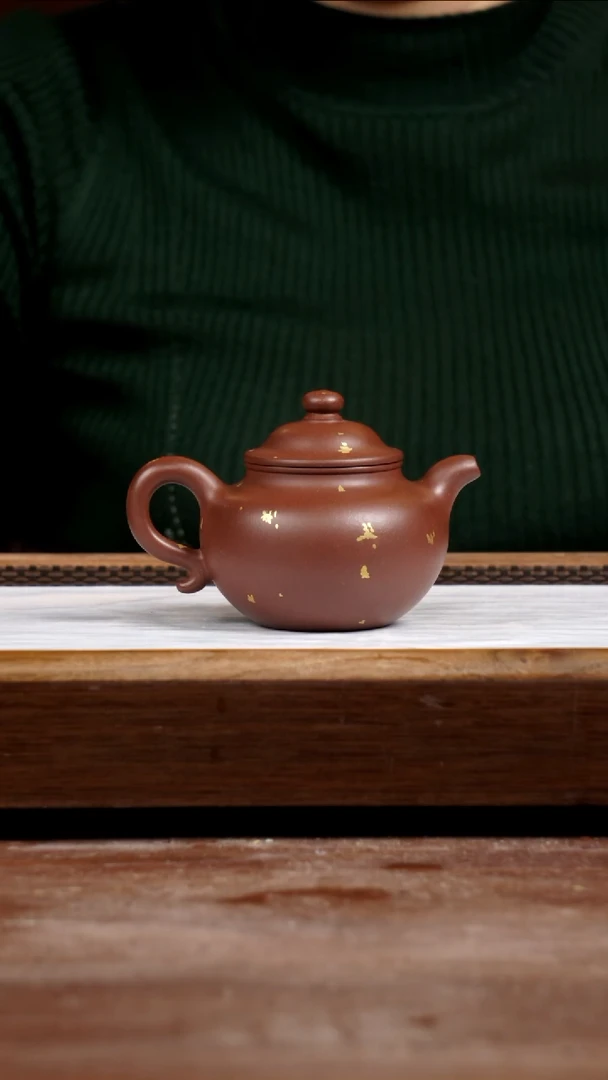 茶壶紫砂台西底槽青莲子160CC