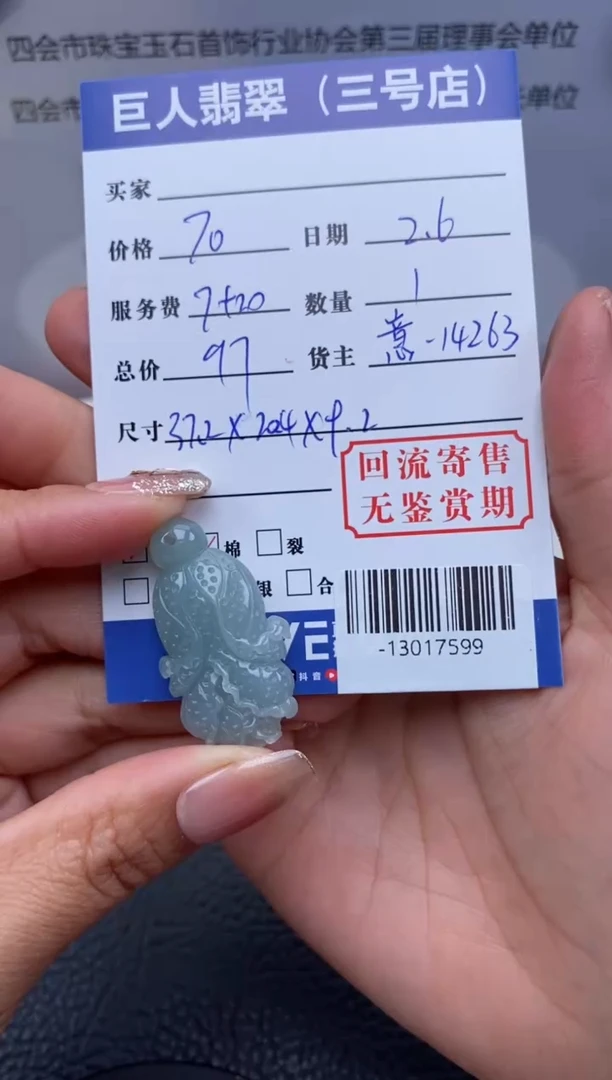 【闪购商品】翡翠颈饰未镶嵌多人-13017599