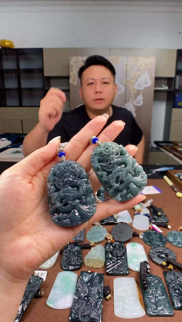 颈饰未镶嵌翡翠多样性发其一