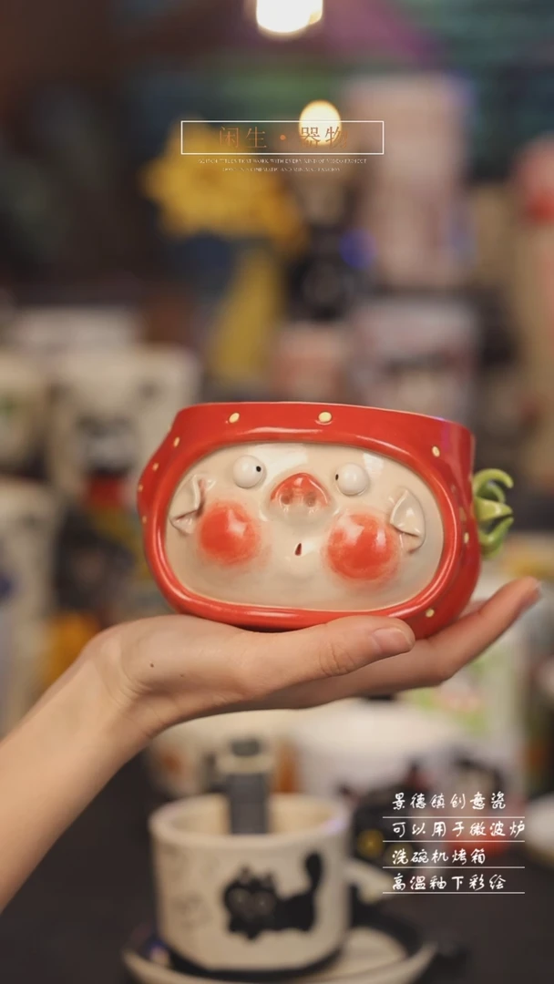 【闪购商品】景德镇可爱设计师款陶瓷