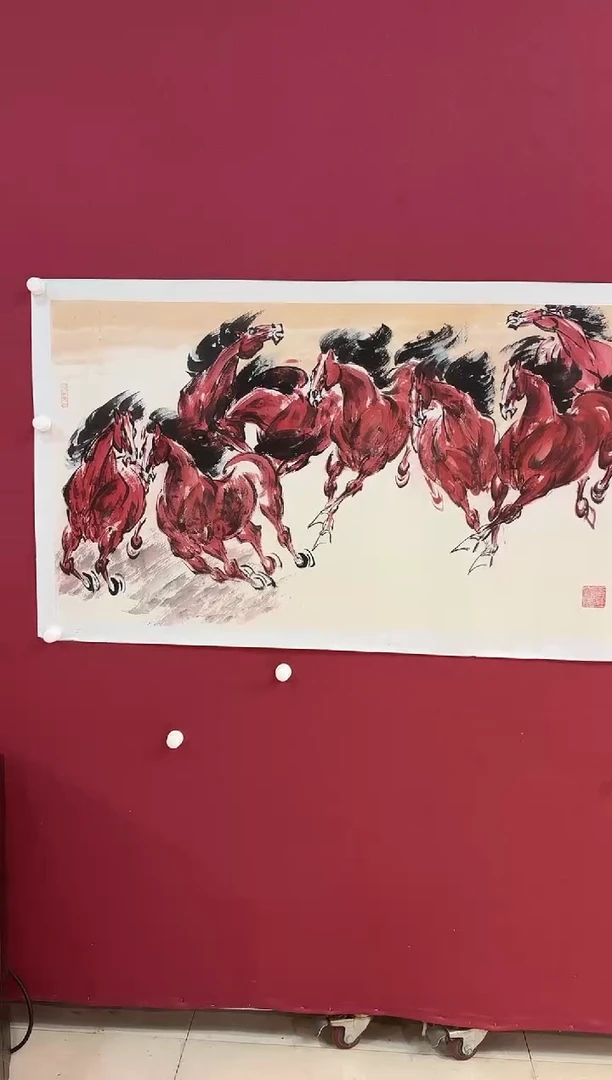 国画悲鸿艺术/陈学营/国画