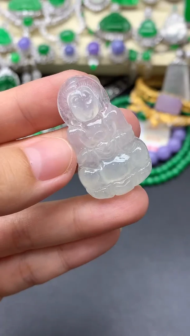 颈饰未镶嵌翡翠120-中国好珍宝