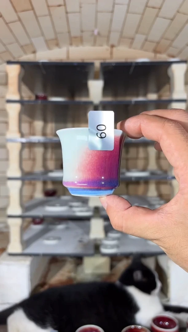 摆件精品窑变钧瓷茶器