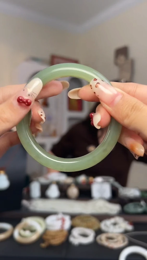 颈饰未镶嵌和田玉S19-58.5MM有结构