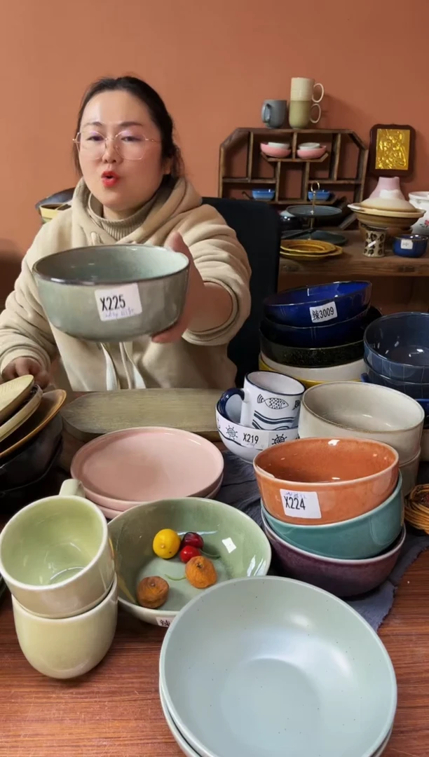 【闪购商品】碗X225  陶瓷碗两件套1111