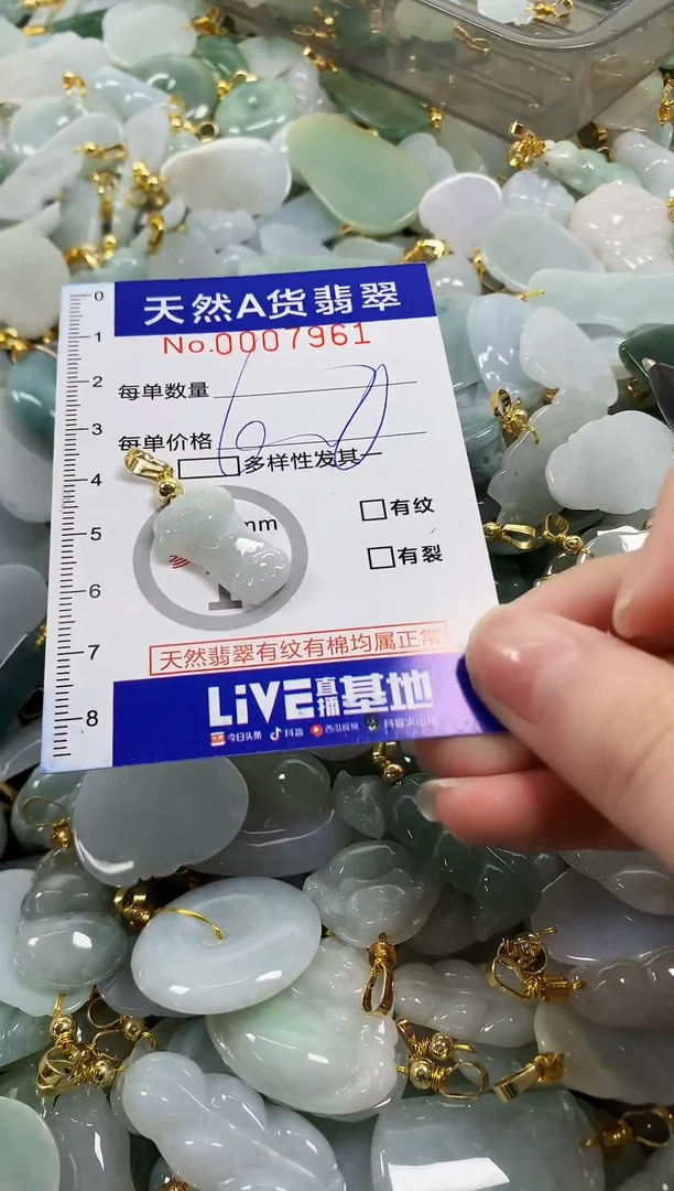 颈饰未镶嵌翡翠天然a货翡翠