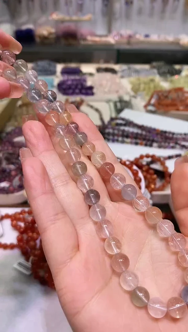 颈饰未镶嵌水晶多样性发其一兔毛