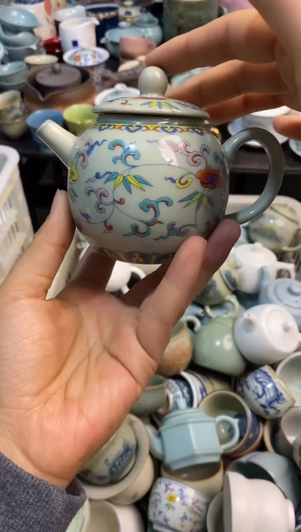 高端 茶壶 茶杯 茶具 轻轻微瑕