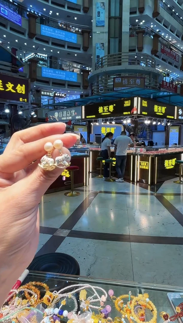 未镶嵌耳饰淡水珍珠【多样性发一】