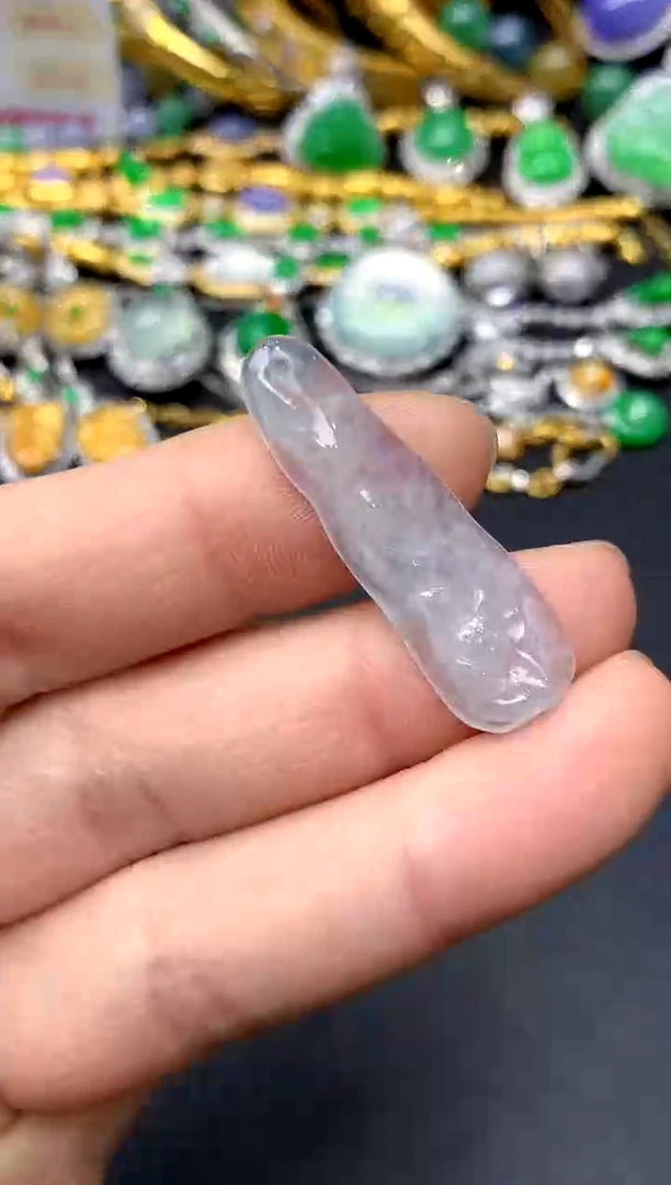 颈饰未镶嵌翡翠46-中国好珍宝