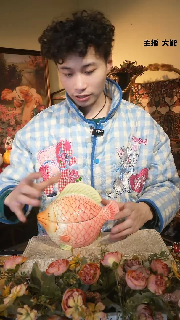 【闪购商品】默认微瑕高端树脂陶瓷摆件W430