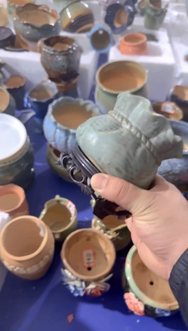 【闪购商品】紫砂花盆凑单凑九块包邮